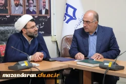 نشست هم اندیشی اعضای هیات علمی با حجت الاسلام غلامی معاون نهاد مقام معظم رهبری 3