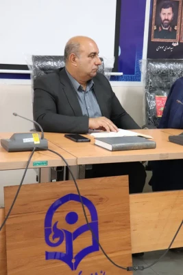 نشست هم اندیشی اعضای هیات علمی با حجت الاسلام غلامی معاون نهاد مقام معظم رهبری 5