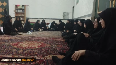 قرائت زیارت عاشورا به مناسبت شهادت امام جعفرصادق(ع)