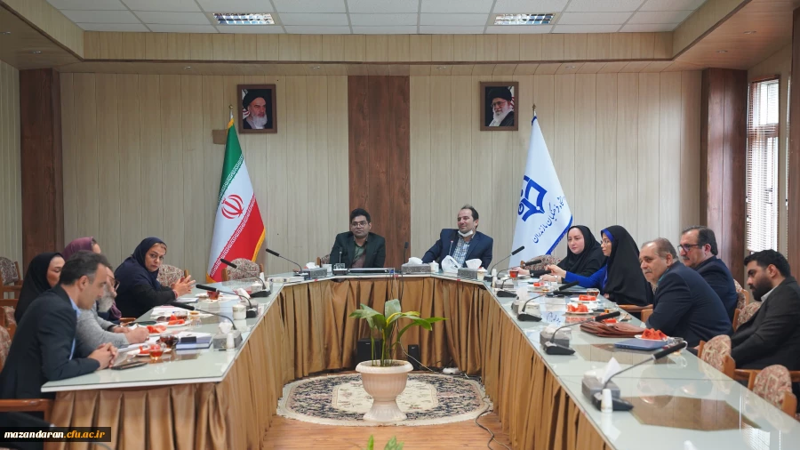 دیدار اعضای هیئت علمی دانشگاه فرهنگیان مازندران با تهیه کنندگان صدا و سیمای مرکز مازندران
 2