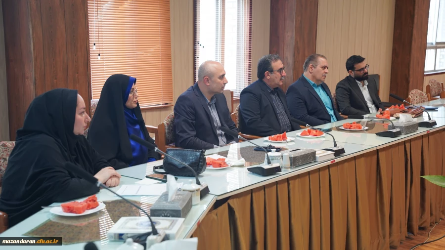 دیدار اعضای هیئت علمی دانشگاه فرهنگیان مازندران با تهیه کنندگان صدا و سیمای مرکز مازندران
 3