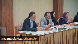 دیدار اعضای هیئت علمی دانشگاه فرهنگیان مازندران با تهیه کنندگان صدا و سیمای مرکز مازندران
 4