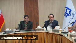 دیدار اعضای هیئت علمی دانشگاه فرهنگیان مازندران با تهیه کنندگان صدا و سیمای مرکز مازندران
 5