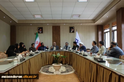 برگزاری جلسه ستاد دانش آموختگی دانشگاه فرهنگیان مازندران