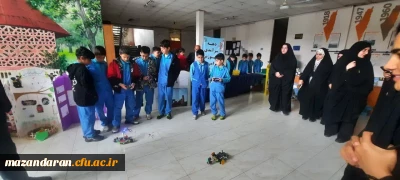 برپایی نمایشگاه دست ساخته های آموزشی_ پژوهشی