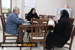 جلسه با حقانی مسئول شاهد و ایثار دانشگاه فرهنگیان مازندران 3