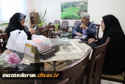 جلسه با حقانی مسئول شاهد و ایثار دانشگاه فرهنگیان مازندران 4