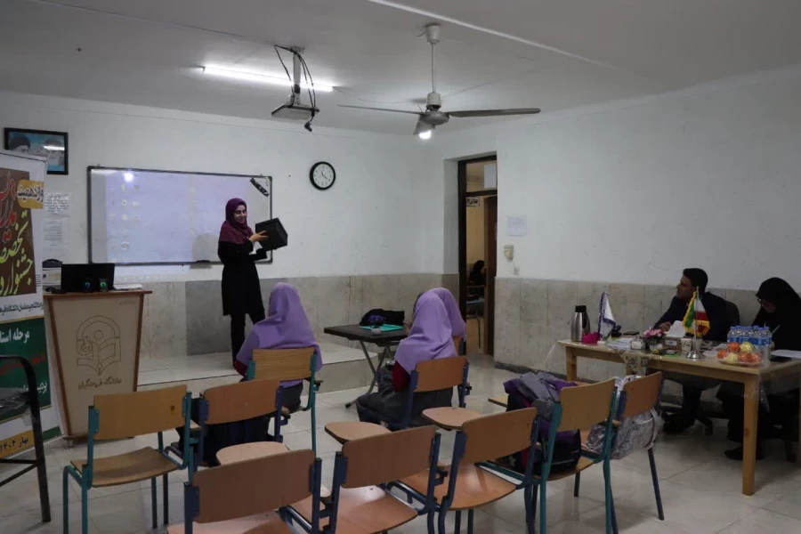 حضور دانشجویان مرکز حضرت فاطمه(س)در مرحله استانی جشنواره تدریس برتر 2