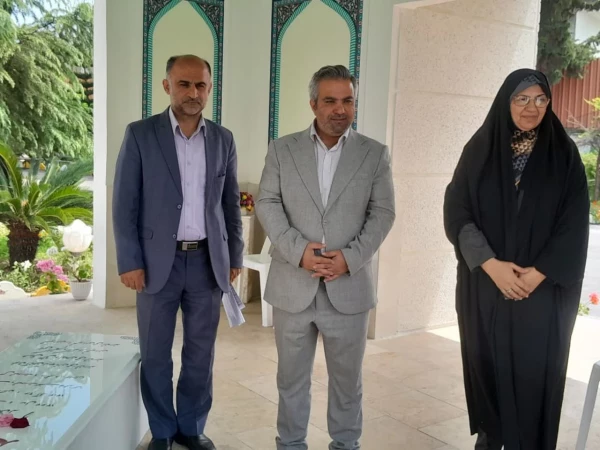 ازدید ابوذر قربانی فرماندار شهرستان قائمشهر از دانشگاه فرهنگیان مرکز حضرت فاطمه(س)قائمشهر  2