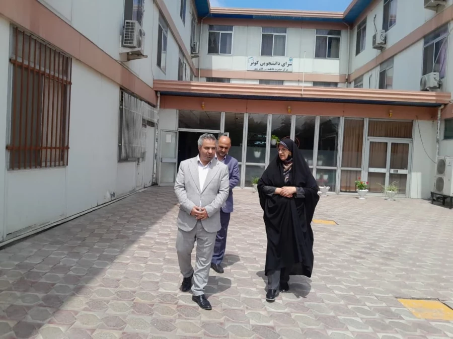 ازدید ابوذر قربانی فرماندار شهرستان قائمشهر از دانشگاه فرهنگیان مرکز حضرت فاطمه(س)قائمشهر  2