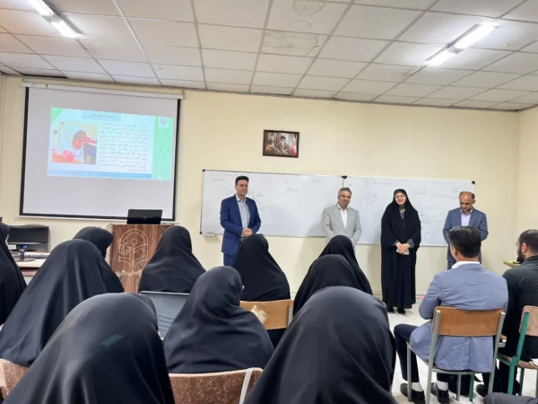 ازدید ابوذر قربانی فرماندار شهرستان قائمشهر از دانشگاه فرهنگیان مرکز حضرت فاطمه(س)قائمشهر  2