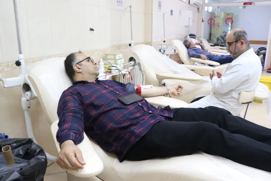 اهدای خون سالم اهدای زندگی 5