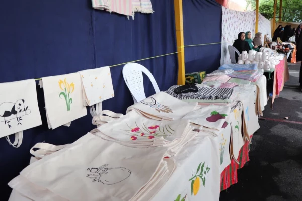 برگزاری بازارچه و نمایشگاه تولیدات دانشجویی دانشگاه 9