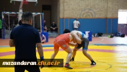 برگزاری مسابقات کشتی انتخابی استانی در پردیس دکتر شریعتی ساری 2