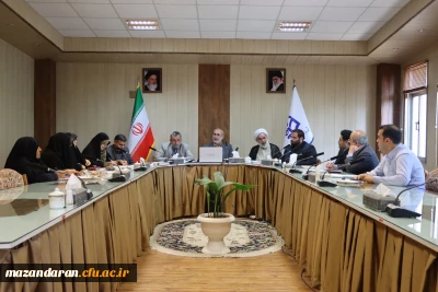 برگزاری شورای مدیریت، نظارت و ارزیابی و توسعه منابع دانشگاه فرهنگیان مازندران
