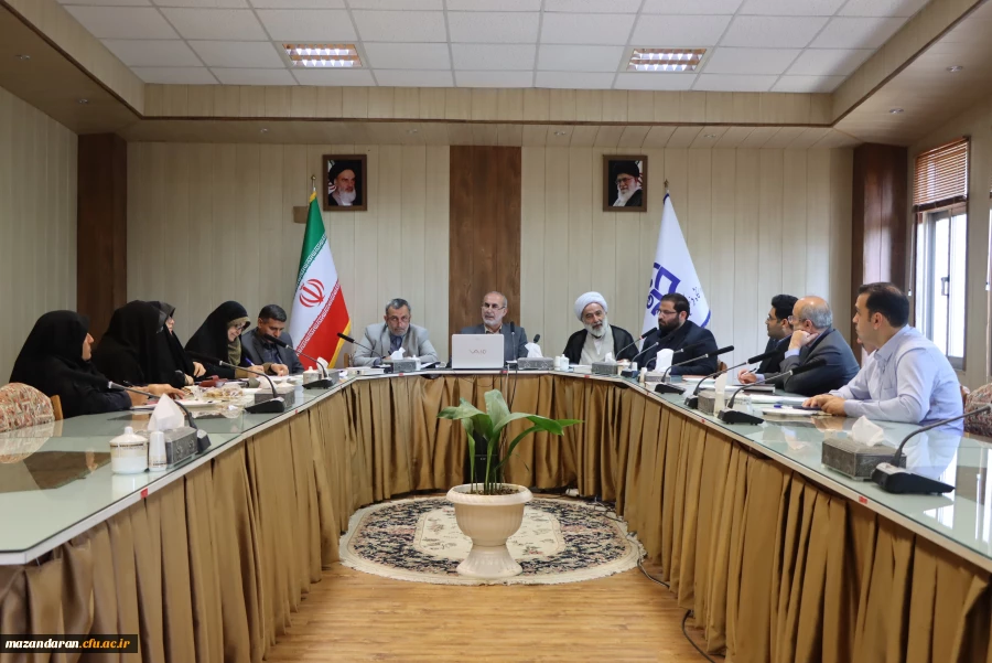 برگزاری شورای مدیریت، نظارت و ارزیابی و توسعه منابع دانشگاه فرهنگیان مازندران
 2