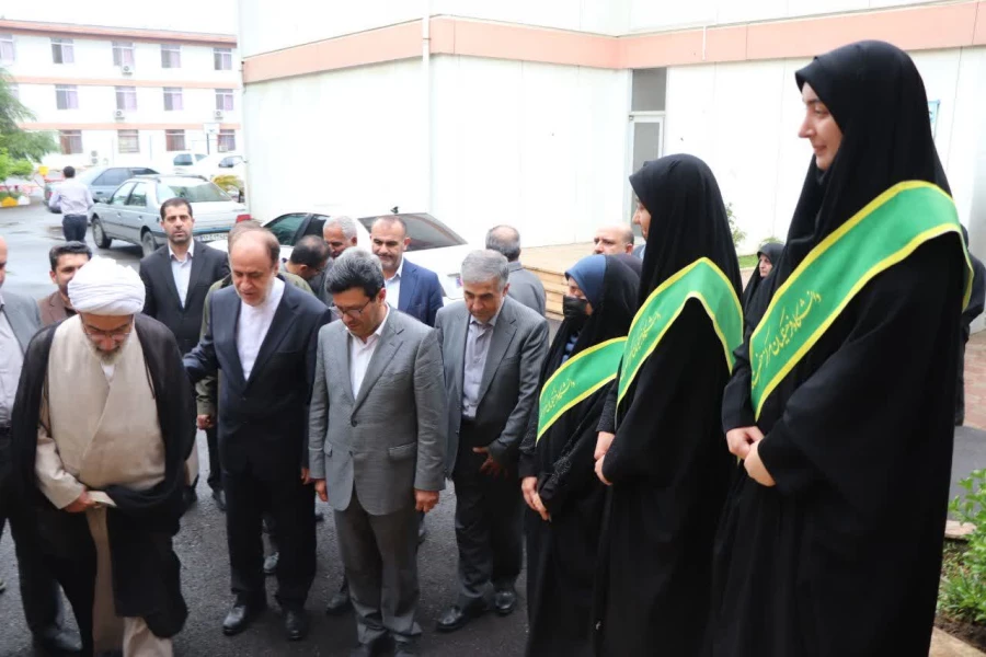 حضور معاون پارلمانی مجلس شورای اسلامی و مسئولان استانی در دانشگاه فرهنگیان مرکز حضرت فاطمه (س) قائمشهر 4