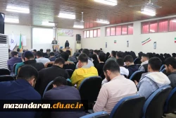 حضور معاون پارلمانی مجلس شورای اسلامی و مسئولان استانی در دانشگاه فرهنگیان مرکز حضرت فاطمه (س) قائمشهر 6