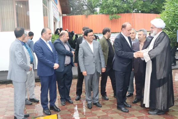 حضور معاون پارلمانی مجلس شورای اسلامی و مسئولان استانی در دانشگاه فرهنگیان مرکز حضرت فاطمه (س) قائمشهر 11