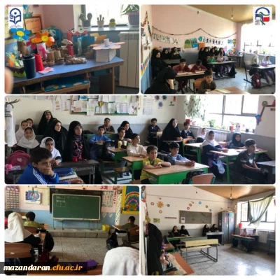  بازدید از مدرسهِ روستایی شهید عباسی اندرگلی، در سوادکوه شمالی