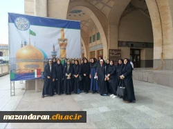 بازدید دانشجومعلمان مرکز حضرت فاطمه(س) قائمشهر از نمایشگاه کتاب تهران 2