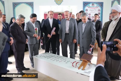 حمیدرضا حاجی بابایی نائب رئیس مجلس شورای مهمان مرکز حضرت فاطمه(س)