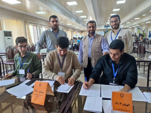 برگزاری انتخابات شورای صنفی-رفاهی دانشجویی در مرکز شهید رجایی بابل 2