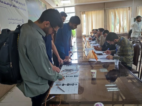 برگزاری انتخابات شورای صنفی-رفاهی دانشجویی در مرکز شهید رجایی بابل 5