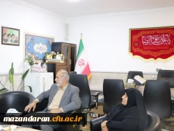 دیدار ریاست دانشگاه فرهنگیان مازندران با معاون مدیرکل حفظ آثار و ارزش های دفاع مقدس و رئیس ستاد حماسه ششم بهمن آمل 4
