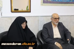 دیدار ریاست دانشگاه فرهنگیان مازندران با معاون مدیرکل حفظ آثار و ارزش های دفاع مقدس و رئیس ستاد حماسه ششم بهمن آمل 7