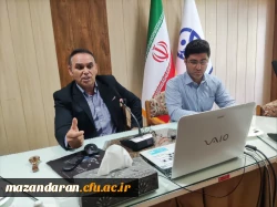 برگزاری دوره آموزشی (بالندگی) «نقش تغذیه و ورزش در سلامت جسم و روان کارکنان» در سالن کنفرانس پردیس دکتر شریعتی ساری
 2