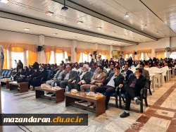 رگزاری آیین دانش آموختگی دانشجو معلمان ورودی 1400
 این مراسم با حضور بابایی کارنامی نماینده مردم شهرستان ساری در مجلس شورای اسلامی،کلبادی نژاد مدیر کل آموزش پرورش استان مازندران،لطف اله مهدوی ریاست دانشگاه فرهنگیان مازندران،حجت الاسلام والمسلمین نامدار م