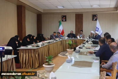 برگزاری جلسه هم اندیشی با سرپرستان سراهای دانشجویی دانشگاه فرهنگیان مازندران