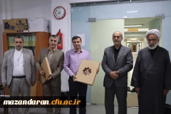 برگزاری مراسم قرائت زیارت عاشورا به همراه تقدیر از کارمندان نمونه دانشگاه فرهنگیان مازندران
 2