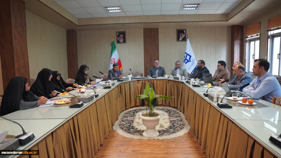 برگزاری شورای مدیریت و توسعه منابع دانشگاه فرهنگیان مازندران 2