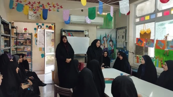 بازدید دانشجومعلمان از کانون پرورش فکری 2