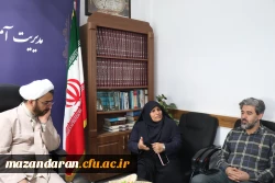 گزارش تصویری دیدار با رئیس اداره آموزش و پرورش شهرستان آمل 4