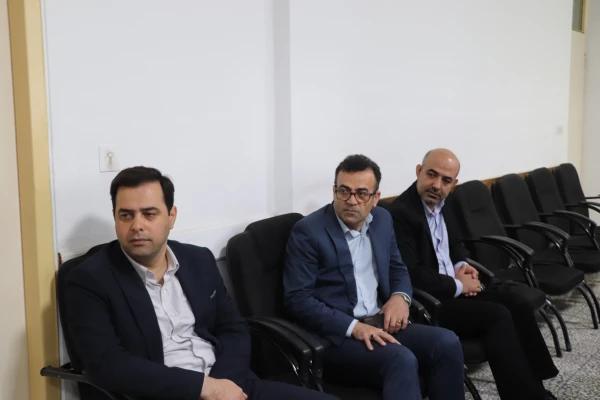 گزارش تصویری دیدار با رئیس اداره آموزش و پرورش شهرستان آمل 5