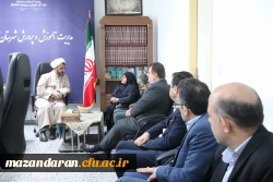 گزارش تصویری دیدار با رئیس اداره آموزش و پرورش شهرستان آمل 6