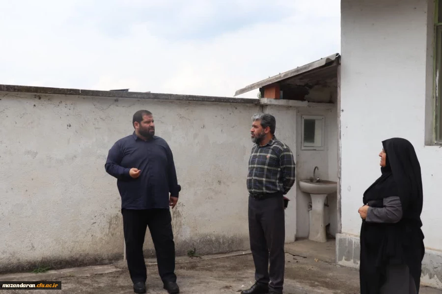 بازدید رئیس اداره حراست دانشگاه فرهنگیان مازندران از مرکز بیت الهدی آمل
 8