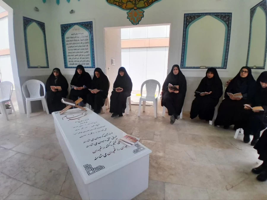 برگزاری مراسم دعا و توسل جهت بهبودی همکار خدوم و پرتلاش پردیس فاطمه الزهرا (س) ساری
 3