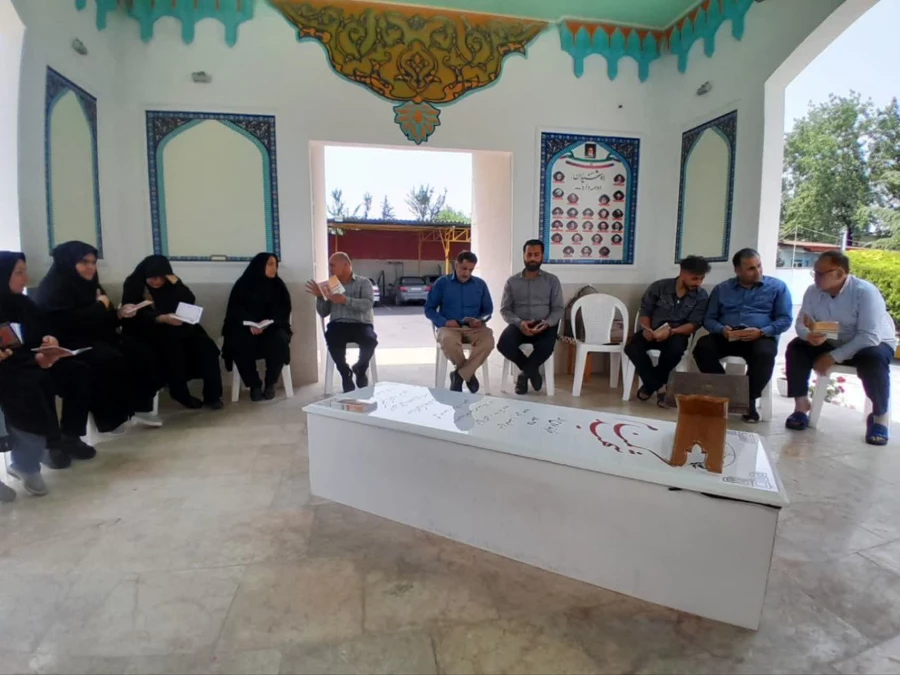 برگزاری مراسم دعا و توسل جهت بهبودی همکار خدوم و پرتلاش پردیس فاطمه الزهرا (س) ساری
 6