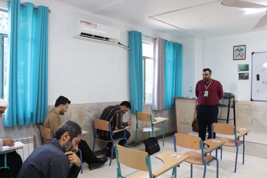 برگزاری آزمون پایان دوره مهارت آموزان پودمان ۲  5