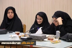 برگزاری نشست هم اندیشی نهاد مقام معظم رهبری با اساتید و اعضای هیئت علمی دانشگاه فرهنگیان مازندران 
 5