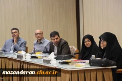 برگزاری نشست هم اندیشی نهاد مقام معظم رهبری با اساتید و اعضای هیئت علمی دانشگاه فرهنگیان مازندران 
 6