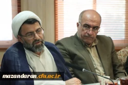 برگزاری نشست هم اندیشی نهاد مقام معظم رهبری با اساتید و اعضای هیئت علمی دانشگاه فرهنگیان مازندران 
 9