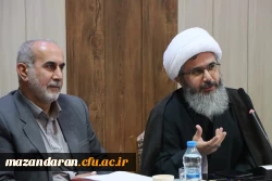 برگزاری نشست هم اندیشی نهاد مقام معظم رهبری با اساتید و اعضای هیئت علمی دانشگاه فرهنگیان مازندران 
 11