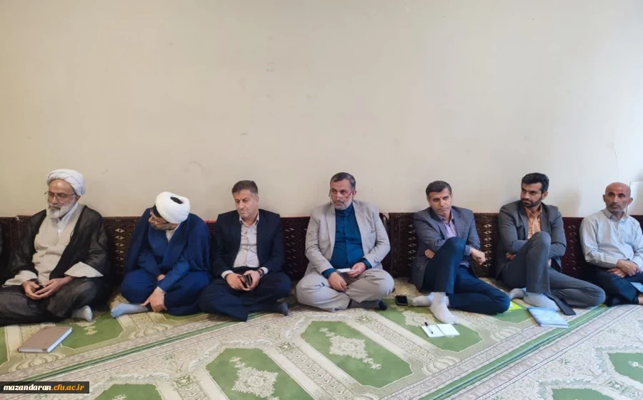 نشست ریاست دانشگاه فرهنگیان مازندران با اساتید و اعضای هیات علمی مرکز شهید رجایی بابل 2