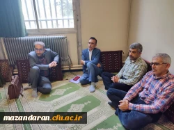 نشست ریاست دانشگاه فرهنگیان مازندران با اساتید و اعضای هیات علمی مرکز شهید رجایی بابل 5