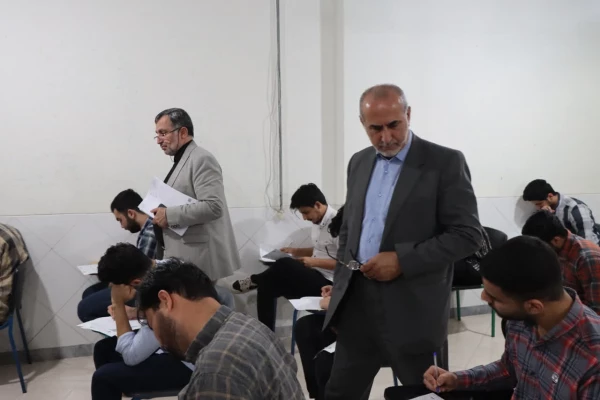 بازدید رئیس و  معاون هماهنگی دانشگاه فرهنگیان مازندران از فرایند برگزار امتحانات پایان ترم پردیس دکتر شریعتی ساری
 2